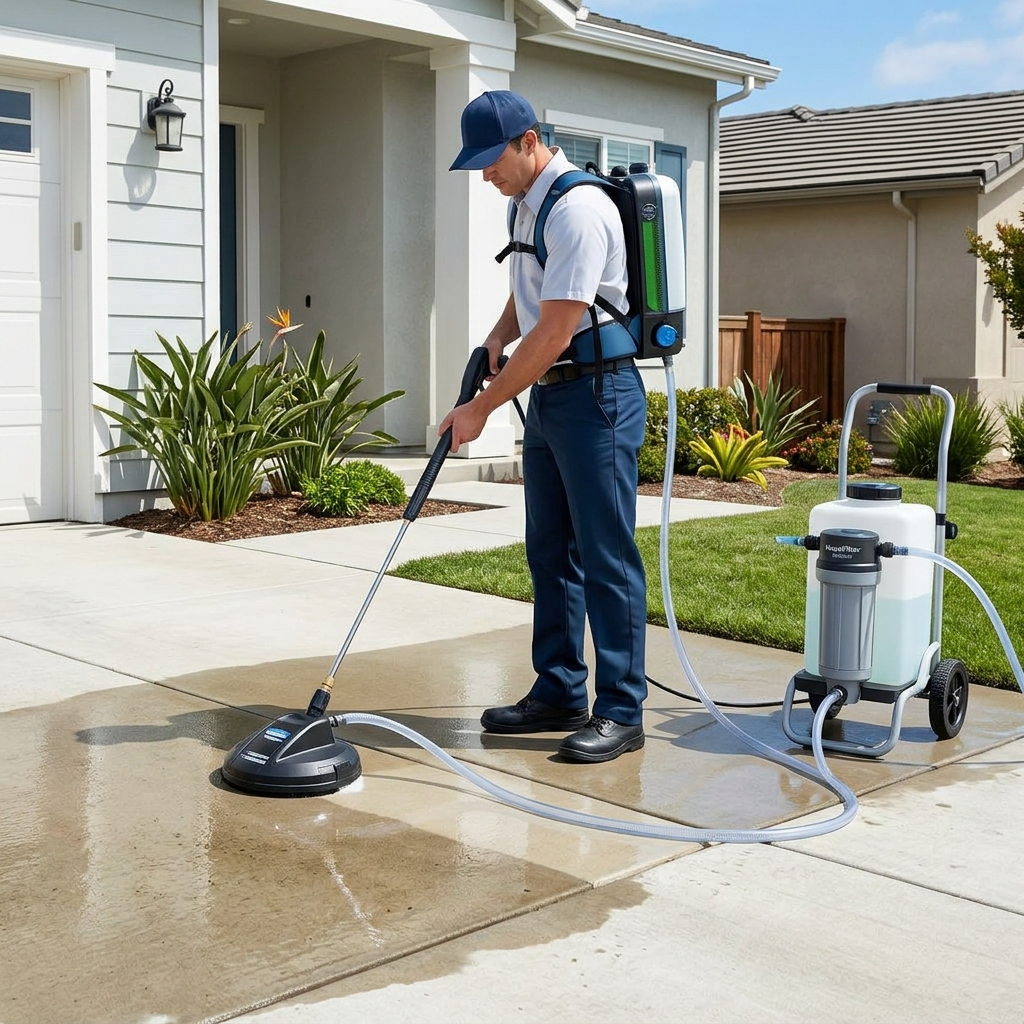 The Environmental Impact of Traditional Pressure Washing