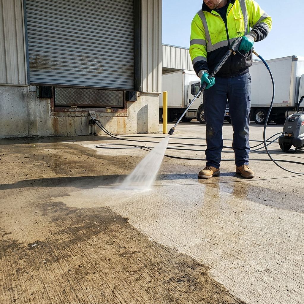 Clean residential siding suitable for professional soft washing